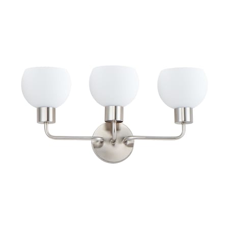 Maxim Lighting Coraline 3-Light Bath Vanity 11273SWSN